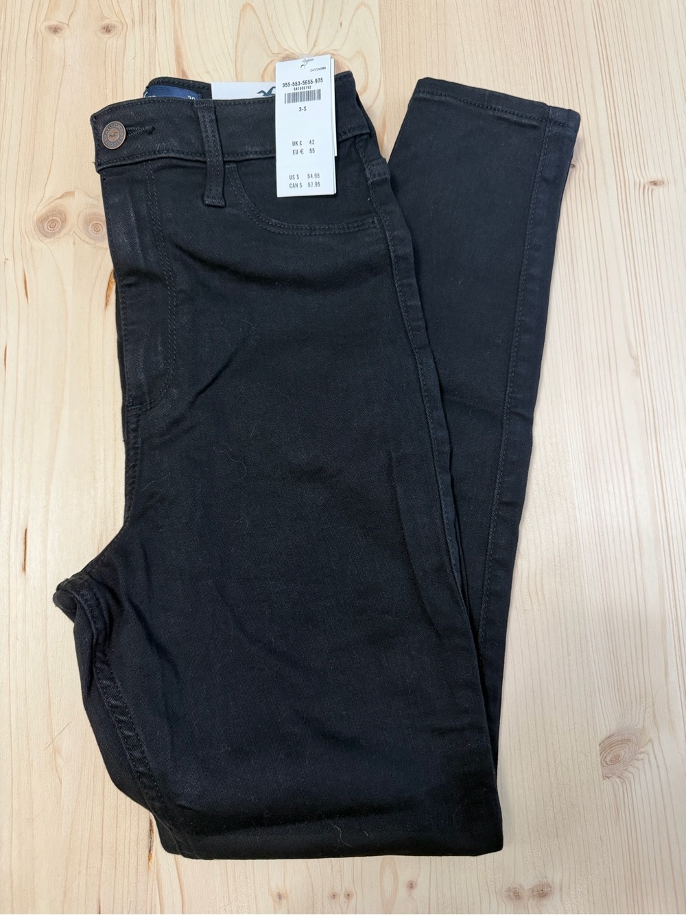 Hollister Black Curvy Ultra High-Rise Jean Legging